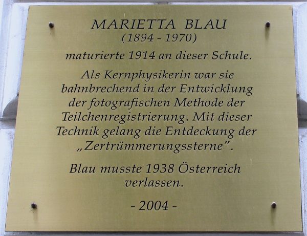 Woran hat Marietta Blau geforscht?