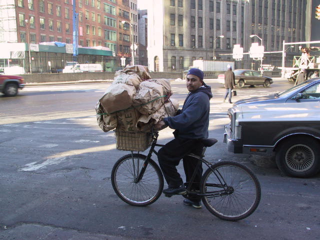 Wie fährt das Fahrrad?