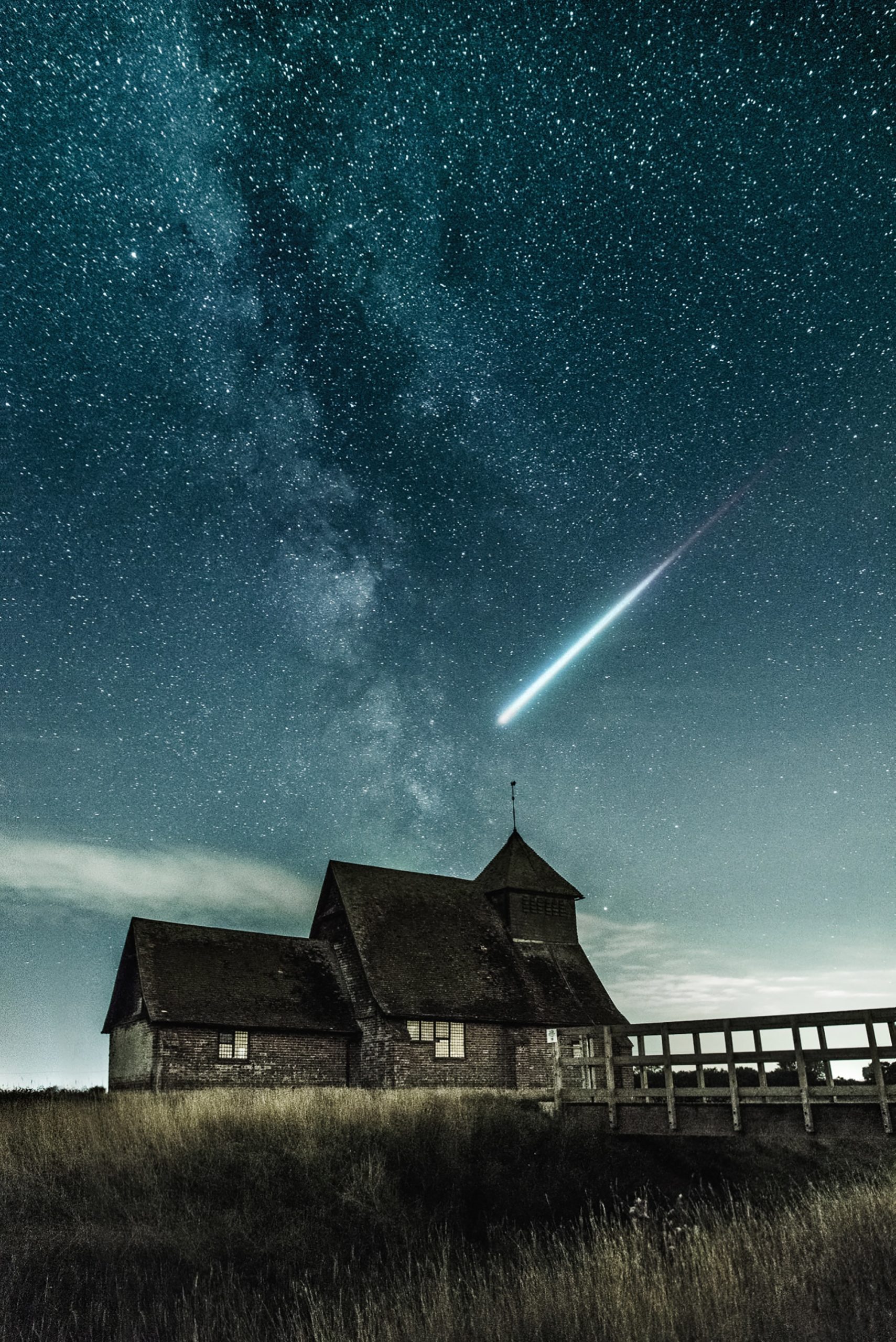 Meteorit im Anflug